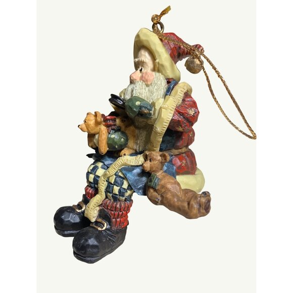 Boyds Carvers Choice Santa Ornament The Final Inspection  Limited Edition - Picture 5 of 13
